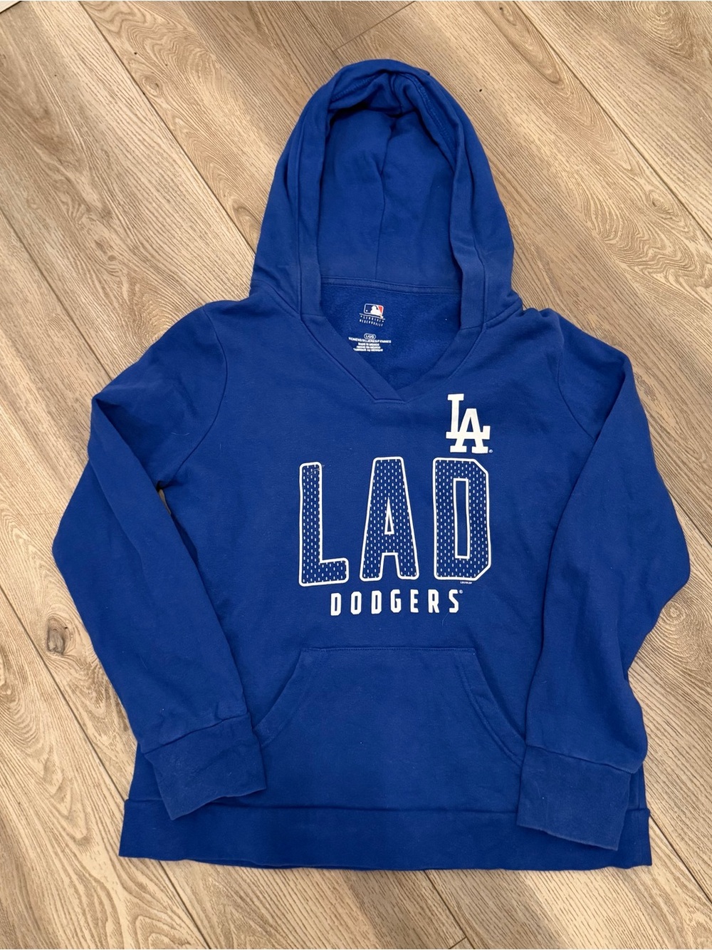 MLB Los Angeles Dodgers Women’s Royal Blue Hoodie